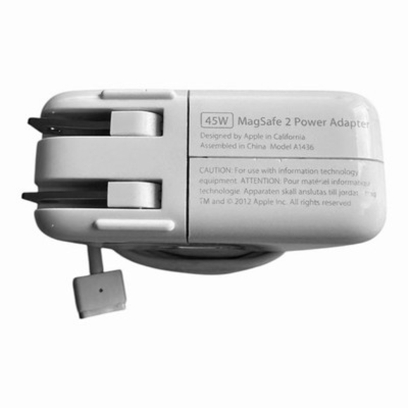 Original Apple 45W MagSafe2 Laptop Power Adapter Replacement Very Good Condition - Picture 2 of 4
